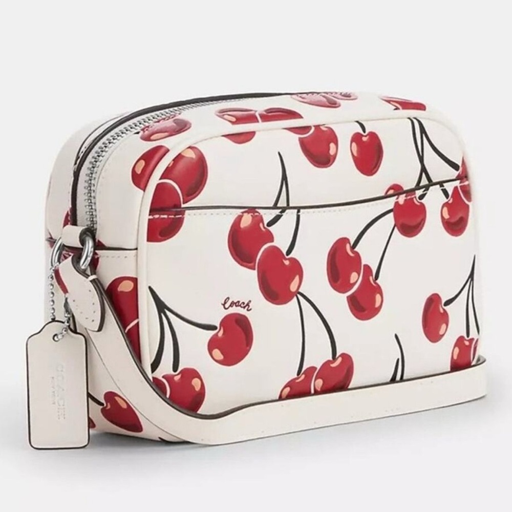 Coach Cherry Print Jamie Crossbody Bag 🍒🍒 - Picture 3 of 5